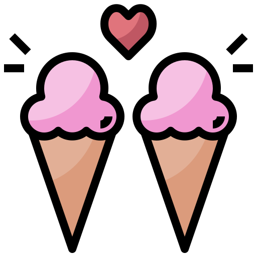 Ice cream Surang Lineal Color icon