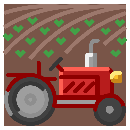 tractor icono gratis