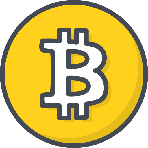 Bitcoin Generic Outline Color icon