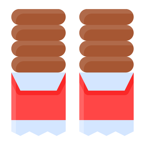 Chocolate bar free icon