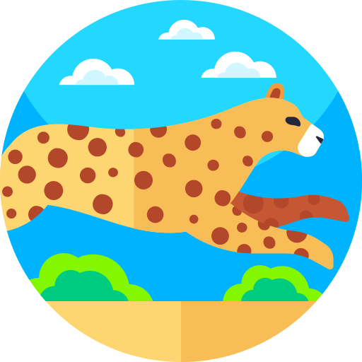 leopardo icono gratis