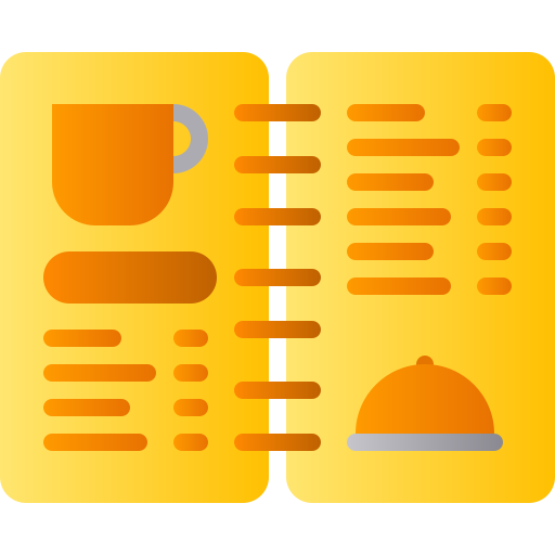 menú del restaurante icono gratis