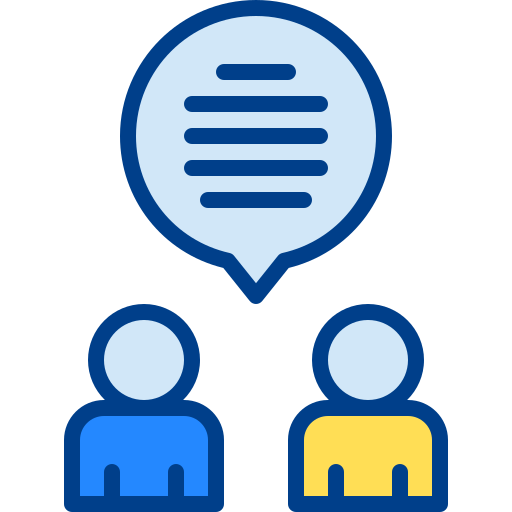 Conversation Generic Outline Color icon