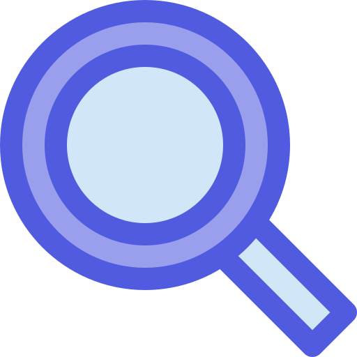 Magnifying glass Berkahicon Lineal Color icon