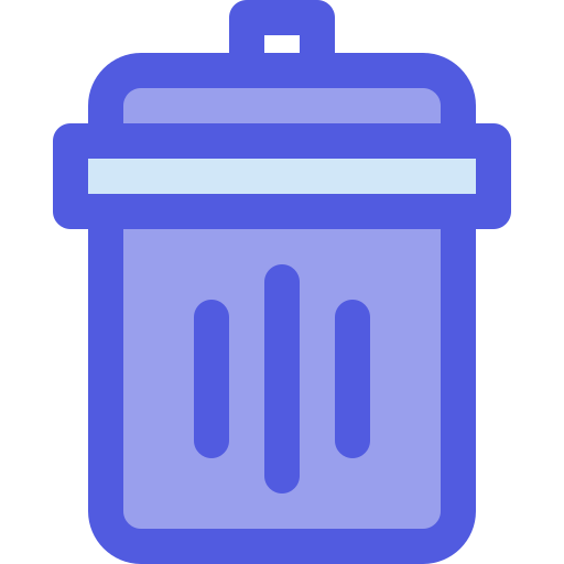 contenedor de basura icono gratis