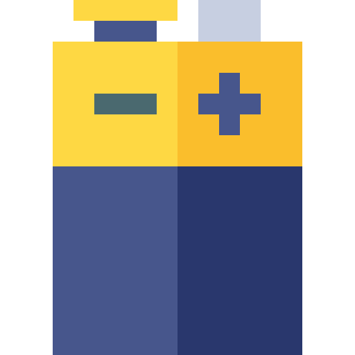 Battery free icon Battery free icon