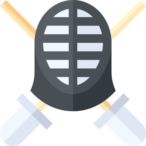 Fencing Basic Straight Flat icon