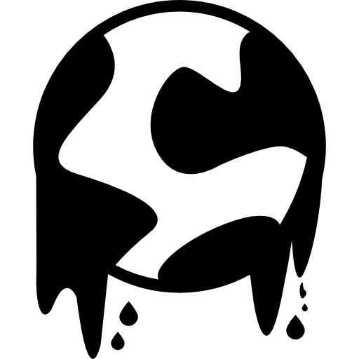 planeta petrolero icono gratis