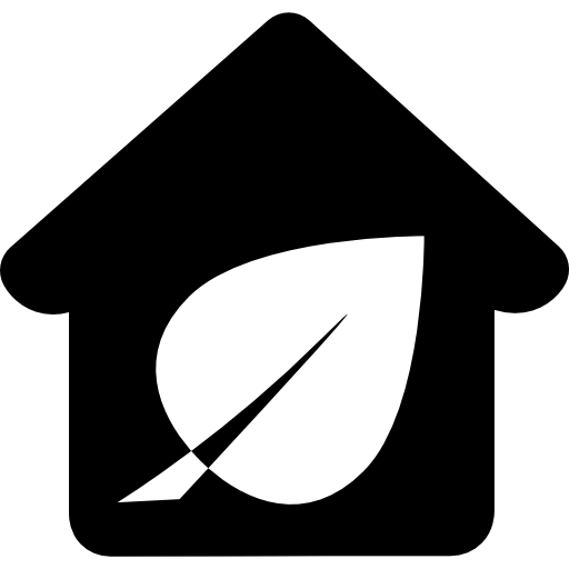 hogar ecológico icono gratis