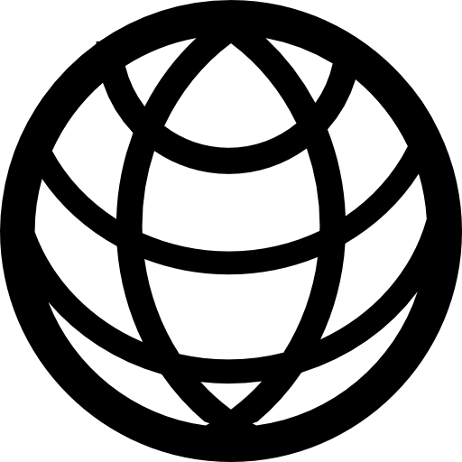 en todo el mundo icono gratis