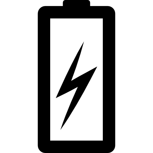 Battery charging - free icon