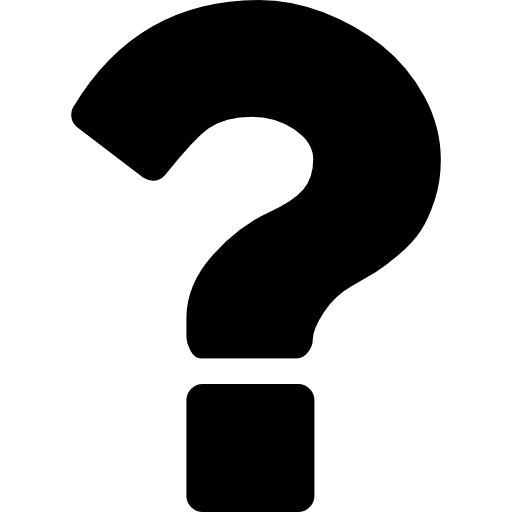 Question sign free icon