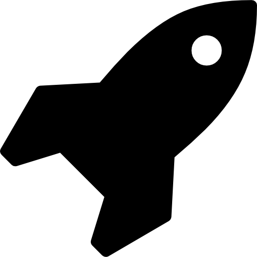 rocket ship silhouette png