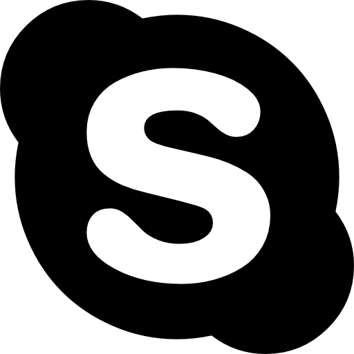 logo skype Icône gratuit