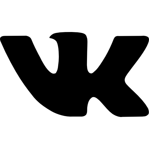 logotipo da rede social vk grátis ícone