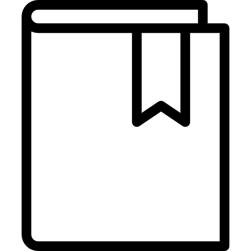 Book Outline Png