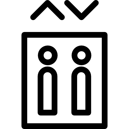 boutons d'ascenseur Icône gratuit