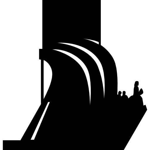 silhouette de monument padrao dos descobrimentos Icône gratuit