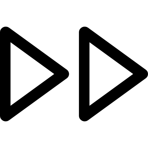 avance rápido icono gratis
