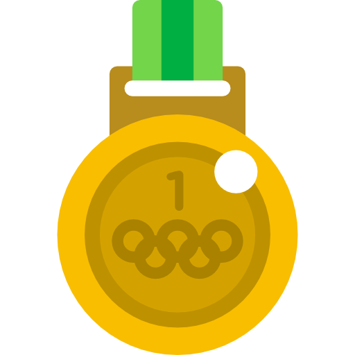 medalla olimpica icono gratis