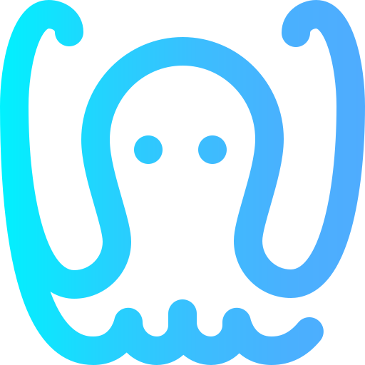 Octopus Super Basic Omission Gradient icon