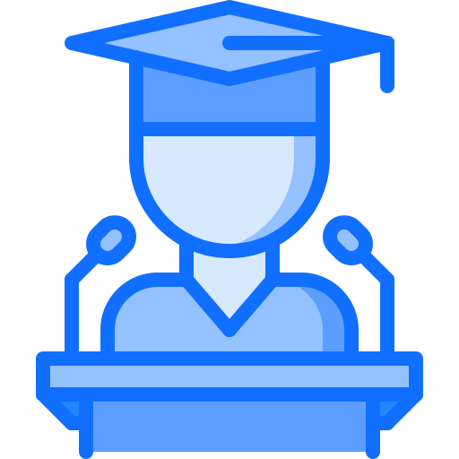 graduación icono gratis