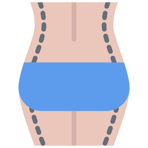 지방 흡입술 무료 아이콘