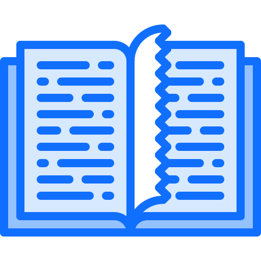 página rota icono gratis