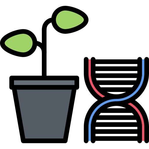 Genetic modification free icon Genetic modification free icon
