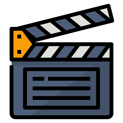 flat movie icon png