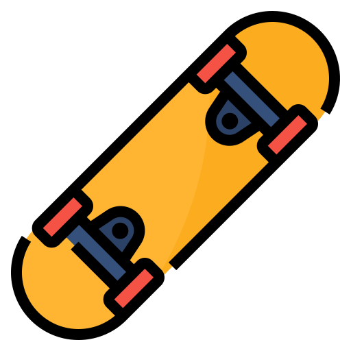 Skateboard free icon Skateboard free icon