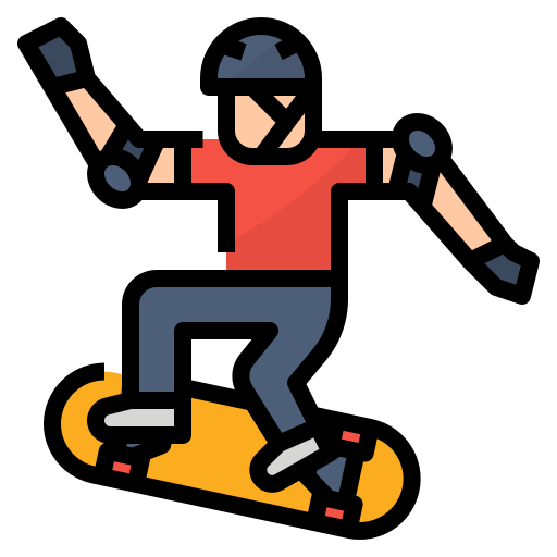 Skateboarding free icon Skateboarding free icon