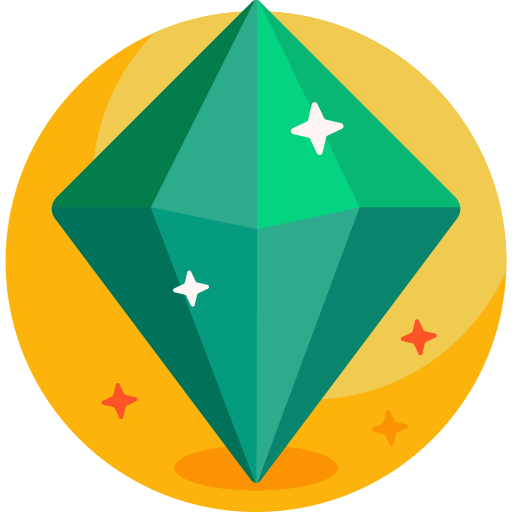 Emerald free icon