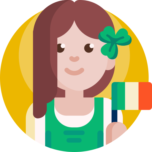 irlandesa icono gratis