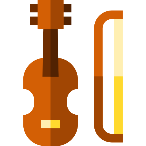 violín icono gratis