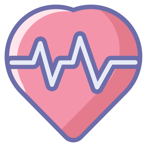 Heartbeat Generic Outline Color icon