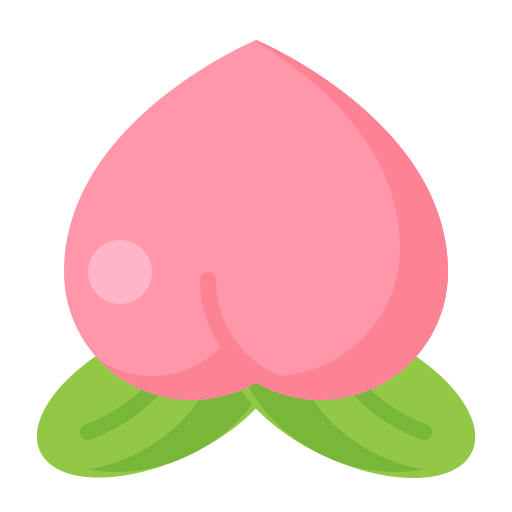 Peach Generic Flat icon