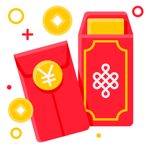 Red envelope - Free cultures icons