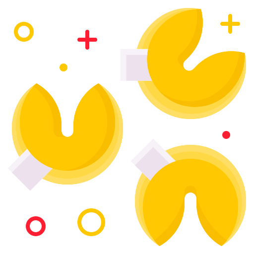 Fortune cookie free icon Fortune cookie free icon
