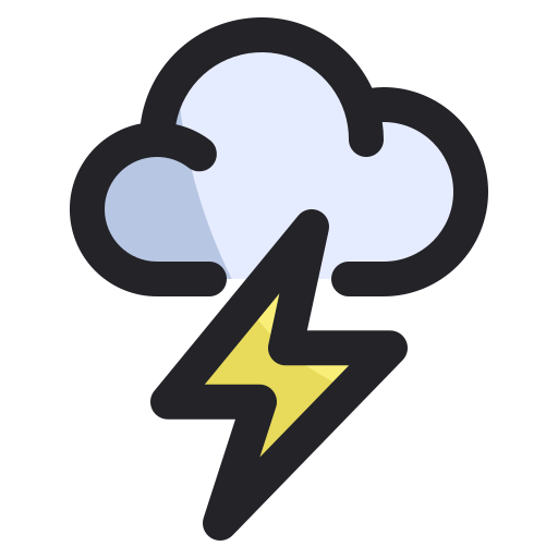 Storm Generic Outline Color icon