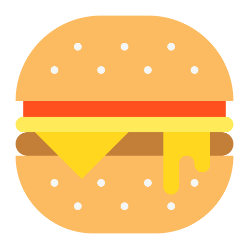 Hamburger free icon