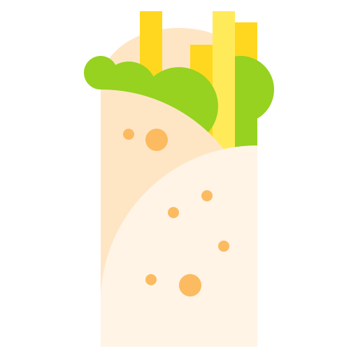 burrito icono gratis