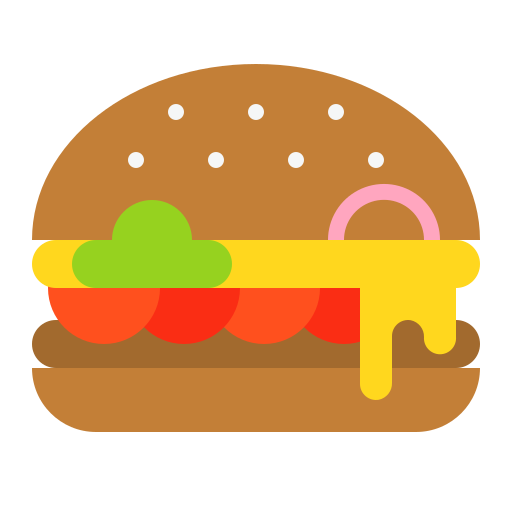 Hamburger free icon
