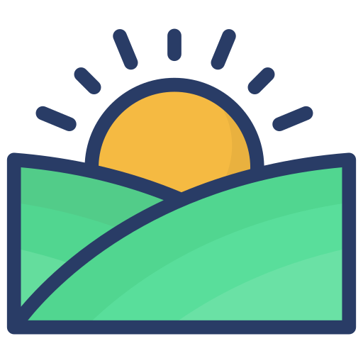 Sunrise Generic Outline Color icon