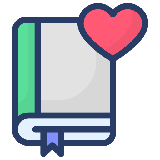 Book Generic Outline Color icon