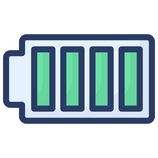 Battery status Generic Outline Color icon