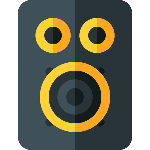 altavoz icono gratis