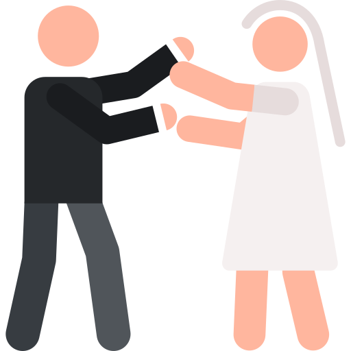 recién casados icono gratis