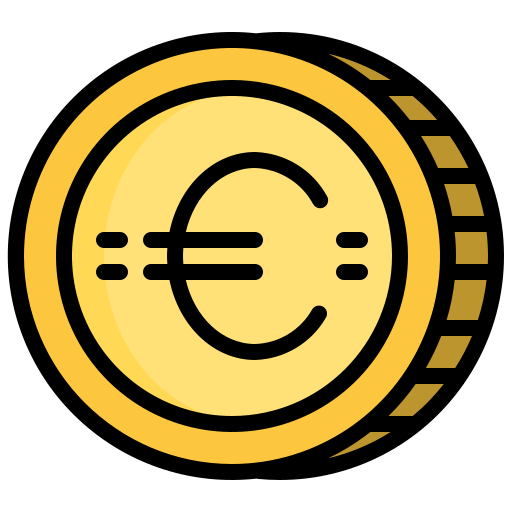 euro icono gratis