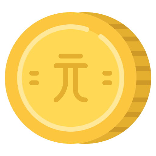 nuevo dólar taiwanés icono gratis